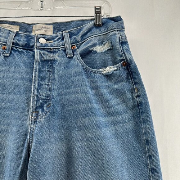 Universal Thread Women's Mid-Rise 90’s Baggy Jeans - Medium Wash - Picture 5 of 12